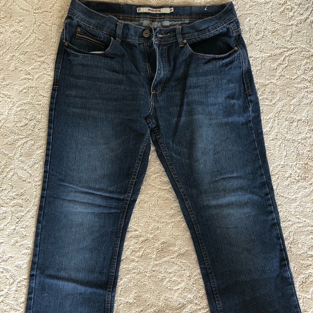 Mens Dark blue jeans